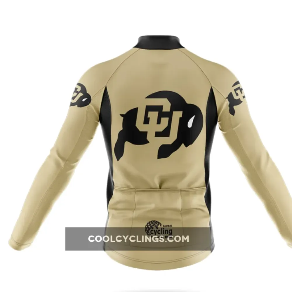 CU Buffs Cycling Jersey Gold/Black/Silver