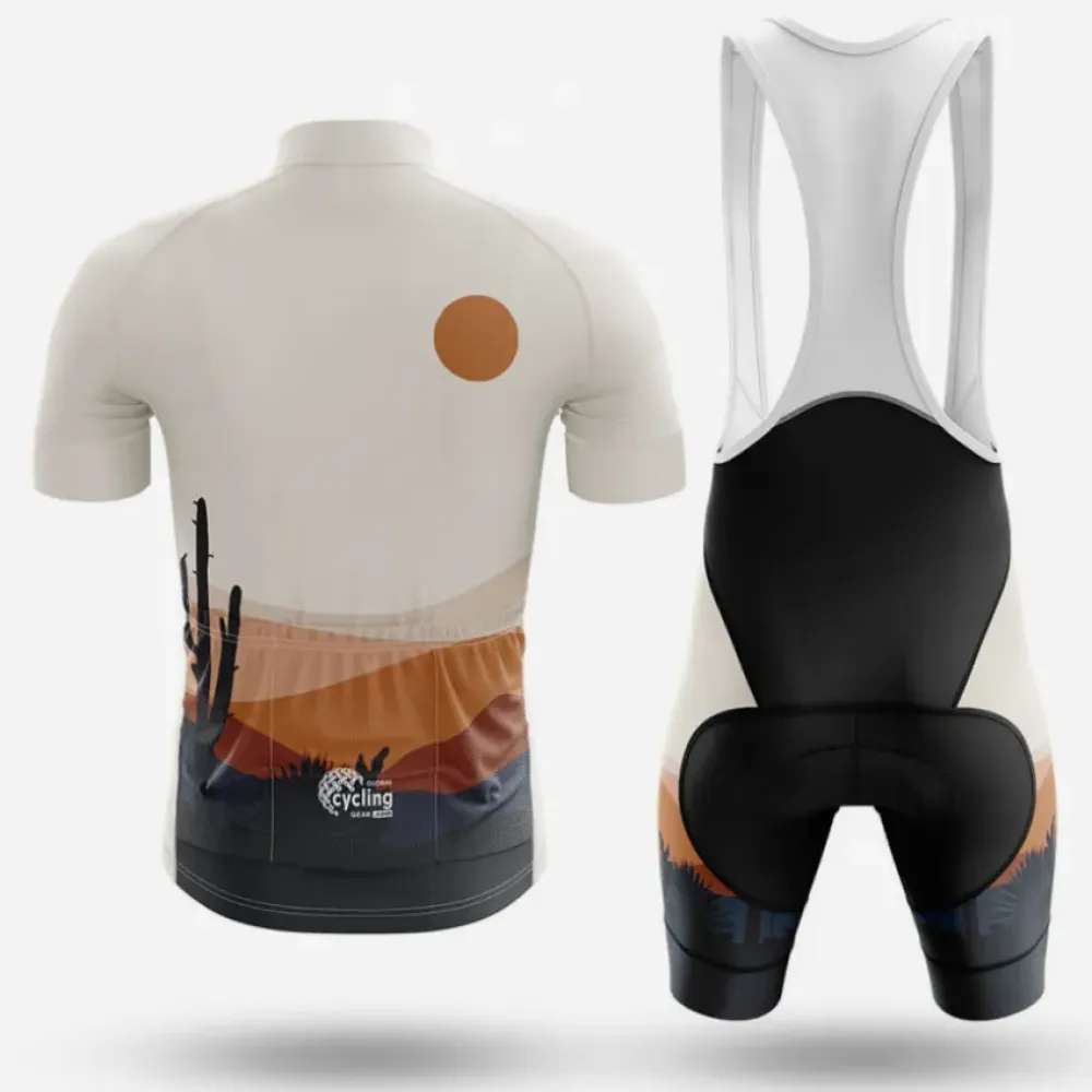 Cycling Kit Desert Sunset Black/White/Brown