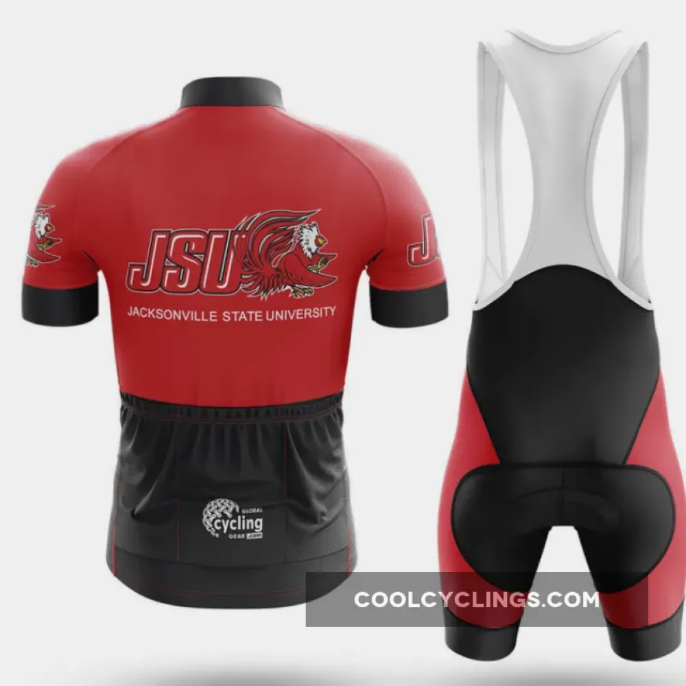 Jacksonville Gamecocks Cycling Kit Full Set Red/Black/White