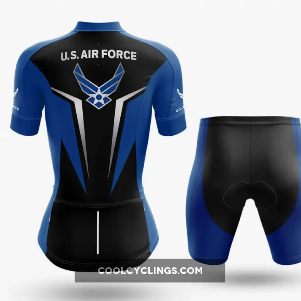U.S. Air Force Cycling Shorts Blue/Black/White
