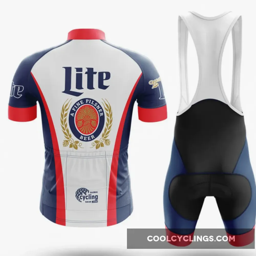 Miller Lite Cycling Jersey Navy/Red/White