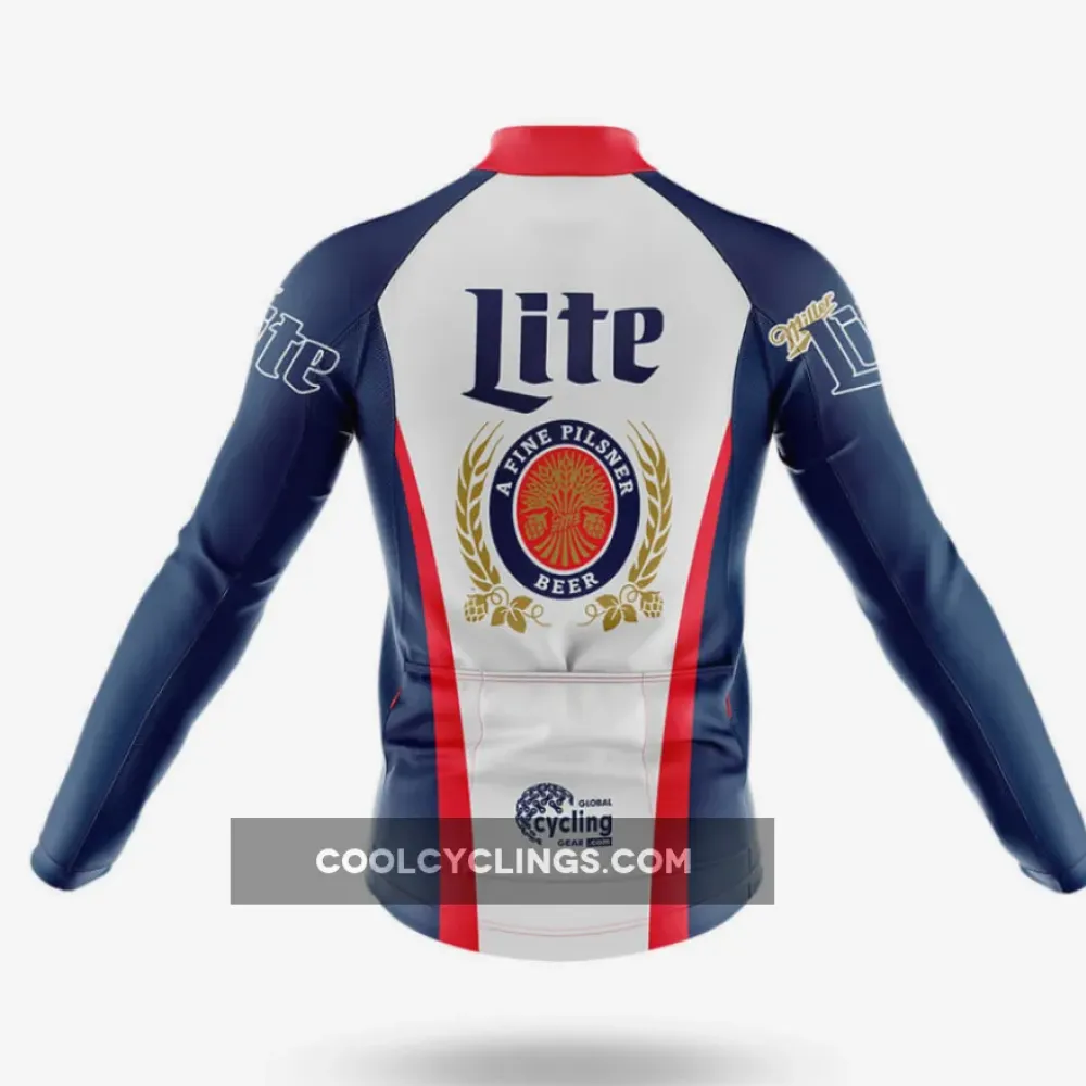 Miller Lite Cycling Jersey Navy/Red/White